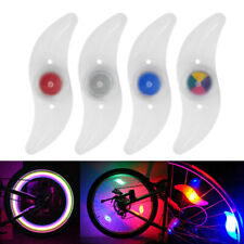 2 COLOUR Bicycle Cycling Bike Wheel Spoke Wire Tyre Bright LED Flash Light Lamp