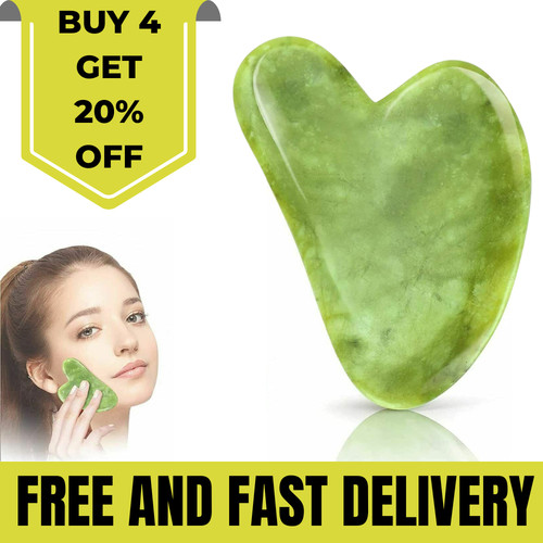 Natural jade gua sha - natural,