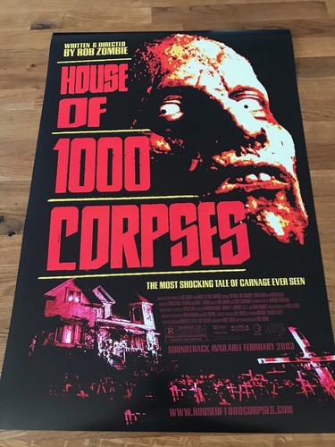 Poster house 1000 corpses - poster,