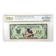 1987 Waving Mickey Disney