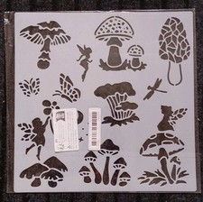 LARGE MUSHROOM & FAIRIES