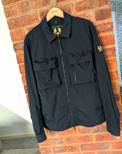Belstaff black overshirt - black,