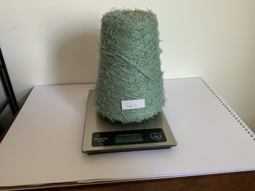 Green textured knitting - textured,