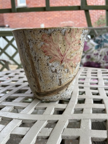 Hand thrown vase - hand,