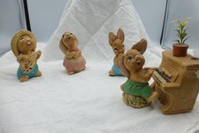 4 Pendelfin Rabbit Figurines