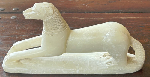 Vintage white stone statue - vintage,