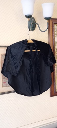 Antique victorian black velvet - victorian,