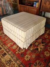 Pouffe Upholstered Storage Box