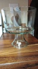 Large Glass Trifle Bowl
