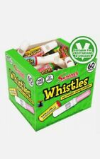 Swizzels Whistles Full Box Of 60 Fruit Flavour Sweets