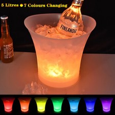 LED Colour Changing Ice Bucket