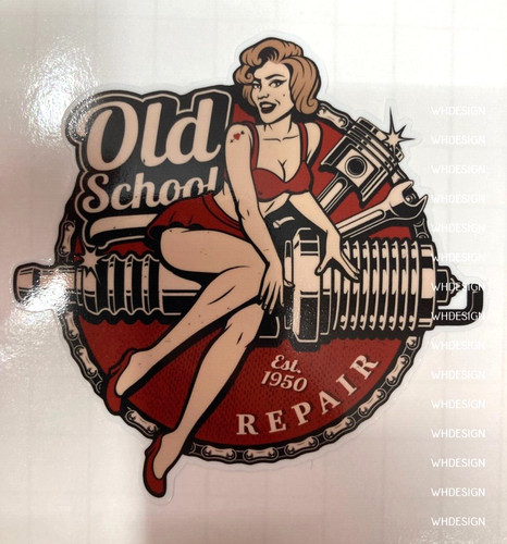 Old school vintage style - old,