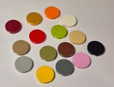 Lego 4150 Round tile 2x2  with " X " on the underside  Select Colour Pack of 20.