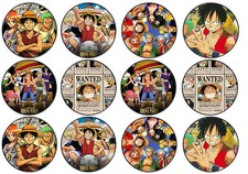 24 Anime Edible Cup Cake