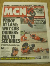 MCN - MOTORCYCLE NEWS - DRIVERS FAIL TO SEE BIKES - 21 June 2006