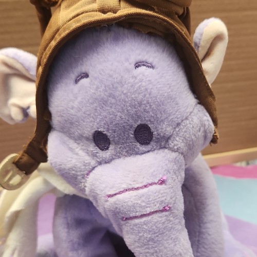 Disney heffalump plush soft - heffalump,