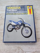 Haynes Owners Workshop Manual Yamaha Trail Bikes 1981 2000 PW RT TT-R XT250/350