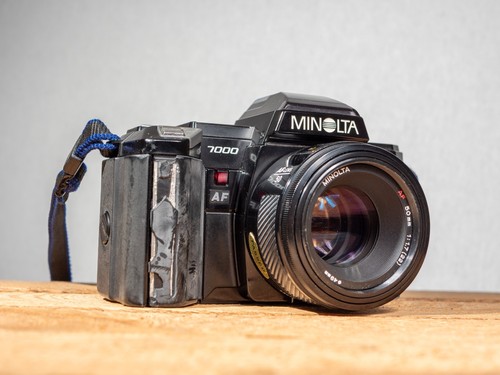 Minolta 7000 slr 50mm - minolta, af