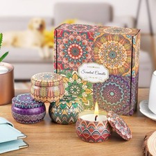 Scented Candles Gift Set – 4 Pack, Natural Soy, Long-Lasting & Aromatic gifts