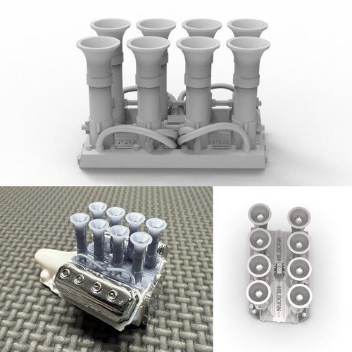 Intake hilborn hemi with - intake,