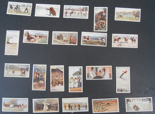 Cigarette cards churchman - cigarette,