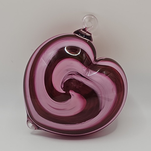 Handmade glass hanging - glass,