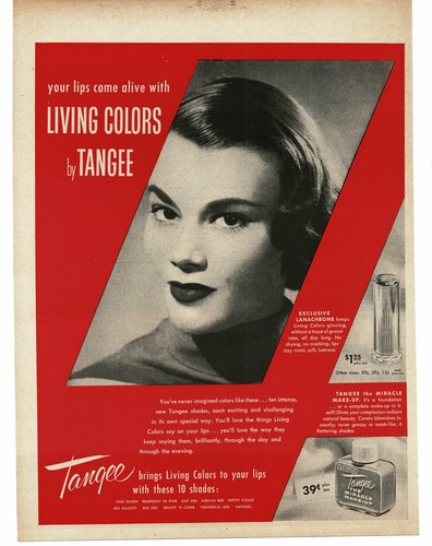 1956 tangee living colors - living,