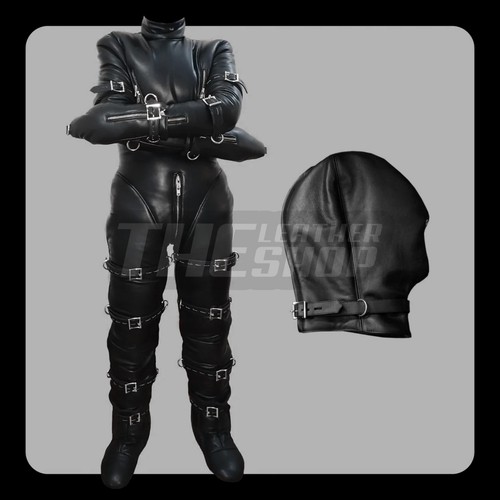 Padded bondage catsuit full - bondage,