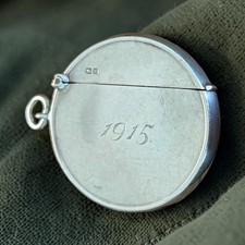 Antique !915 Engraved Vesta