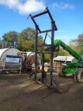 3 Point Linkage Hydraulic Big Square Bale Grab Squeeze Carrier £1495+vat