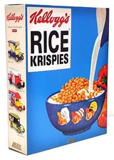 Lledo Diecast KG4004 - Kellogg's Rice Krispies 4 Piece Van Set Ford Dennis