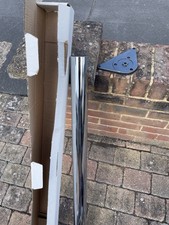 Worktop Leg 60mm x 870mm Brushed Stainless Steel