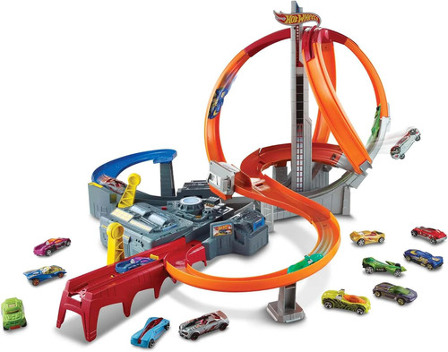 Mattel hot wheels spin storm - hot,