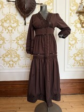 Brown Cotton Gypsy Style