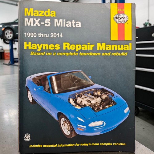 Mazda miata repair manual - mazda,