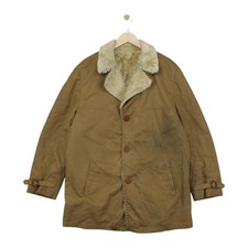 Vintage Shearling Overcoat