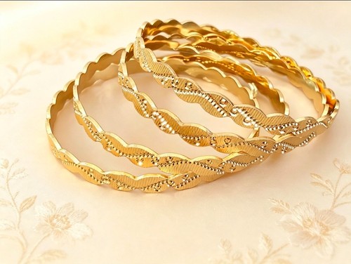 Set gold plated - 4,