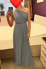 Dusky Blue Bridesmaid Dresses