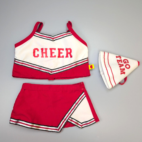 Build bear red cheerleader - build,