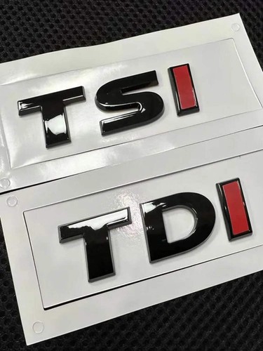 1pcs abs tsi tdi car - tsi, side