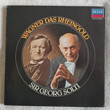 Decca- 3 LP box set 414 101-1-Wagner-Das Rheingold / Flagstad / Solti-Remastered