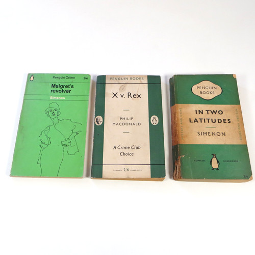 Vintage penguin crime books - crime,