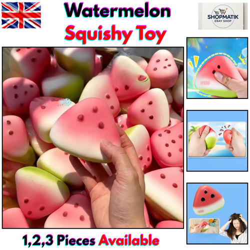 Watermelon squishy toy slow - toy,