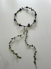 Women/ Girls  Boho  Floral Wreath Fairy Crown Flower Wedding Headband Garland❤