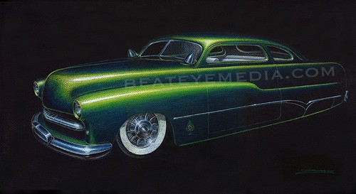 Zombie art print merc ford - zombie-art, print-merc,ford,hot