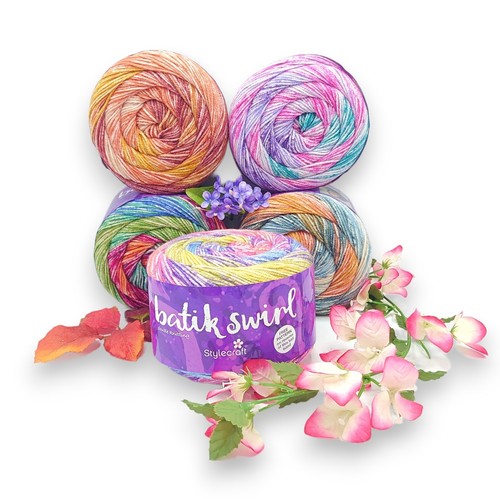 Batik swirl variegated - batik,
