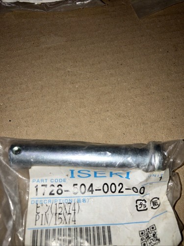 Pin iseki genuine - x, 74