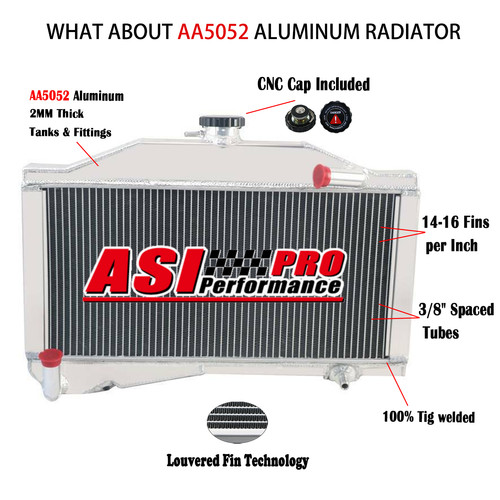 Aluminum radiator for - aluminum,