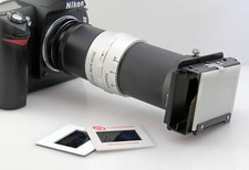 Jessop Zoom Slide Copier / digitizer analog 35mm film (5x5) - T2 fit - UK Seller
