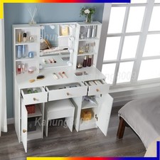 White Large Dressing Table